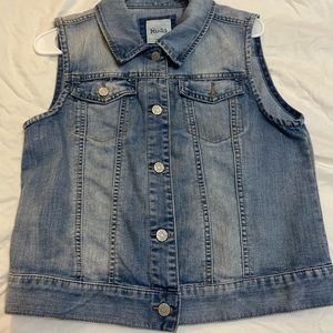 mudd jean vest